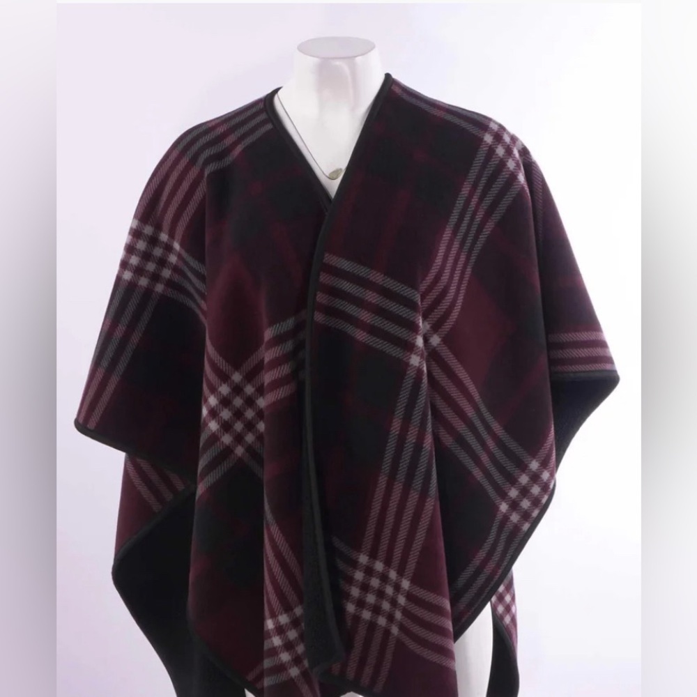 Ike Behar One Size Polyester Poncho